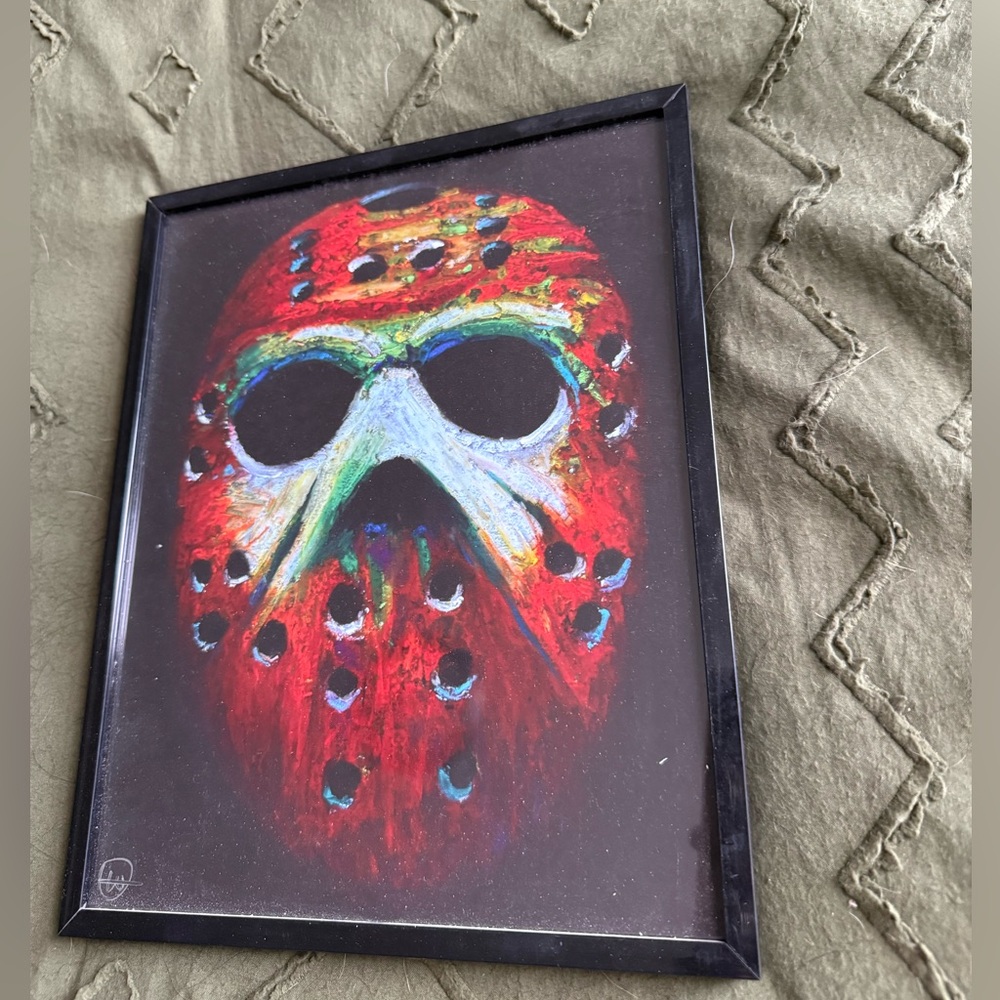 Jason Art Print in Black Frame